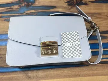 FURLA 메트로폴리스 스카이블루 숄더백