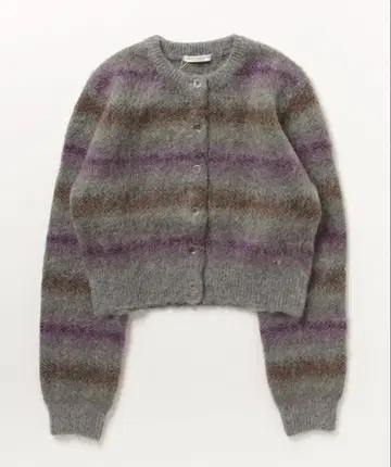 UNITED ARROWS 보더 니트 가디건