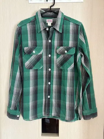 리얼 맥코이 플란넬 셔츠 체크 8HOUR UNION