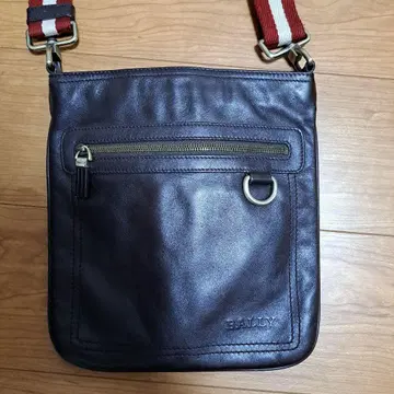 BALLY 다크 브라운 숄더백