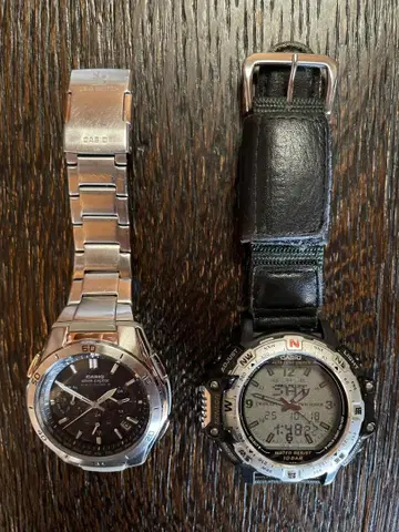 CASIO wave ceptor.PRO TREK 2개 묶음 판매