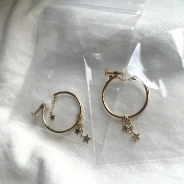 STARJEWELRY K10 후프 귀찌