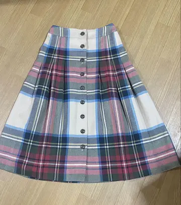 요크랜드 스커트 glennevis 타탄 퀼트 스코틀랜드