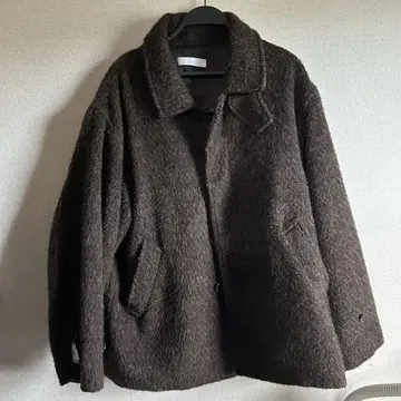 WYM 샤기 블루종 M 사이즈