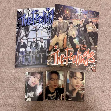 WEi The Feelings 2 형태 + 준 포토카드 3장 포함