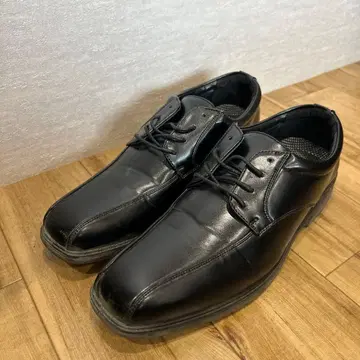 블랙 가죽 드레스 슈즈