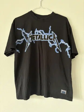 METALLICA 빈티지 블랙 T셔츠