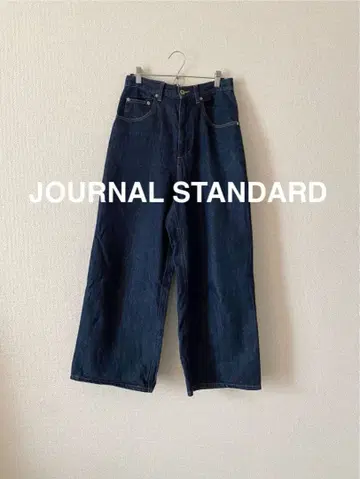 JOURNAL STANDARD 다크 블루 와이드 팬츠 36