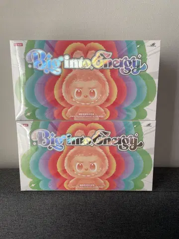 POP MART 러브브 Big into Energy 모듬 박스 x 2