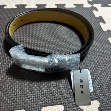 abx. 블랙 가죽 벨트 미사용