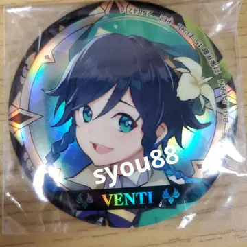 원신 벤티 세가 SEGA 홀로그램 캔뱃지