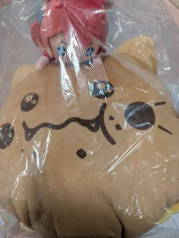 아카미 카루비 제일복권 A상 카루비 돌격 햄버거 쿠션