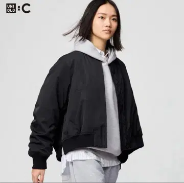 미사용 새상품 UNIQLO C 보머 자켓 L