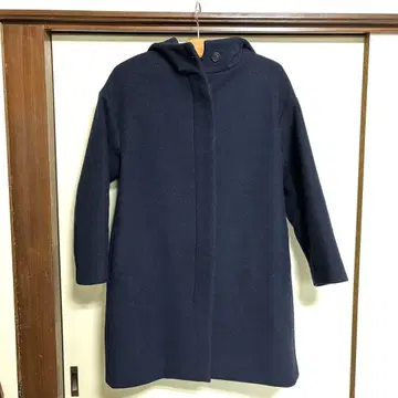 S 사이즈 피 코트 울 코트