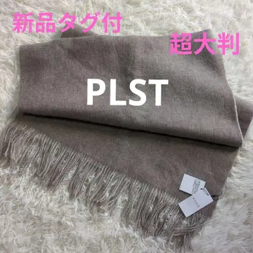 PLST 울 97% 리버서블 초 대형 스톨 택 포함 새상품