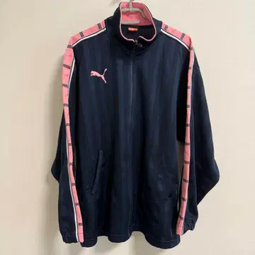 [ 당일 발송 가능 ] PUMA 저지 상하의 세트 단종품 네이비/핑크