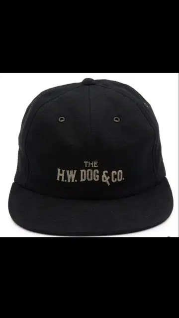 완판템 레어 H.W. DOG&CO JOSHA cap Black