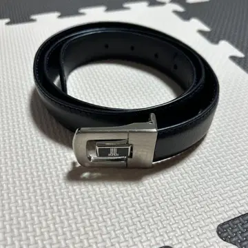 블랙 가죽 벨트