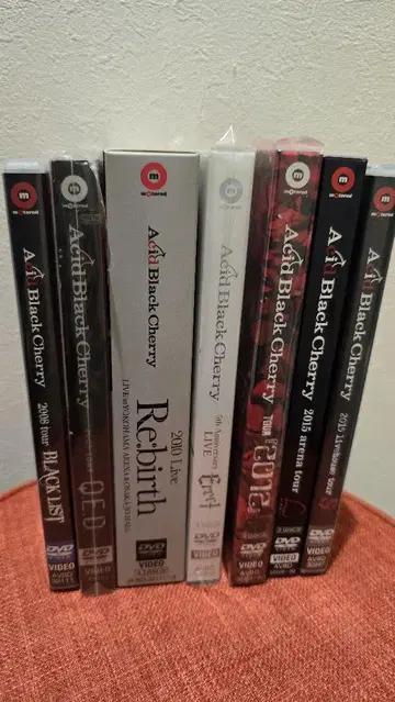 Acid Black Cherry 라이브 DVD 세트