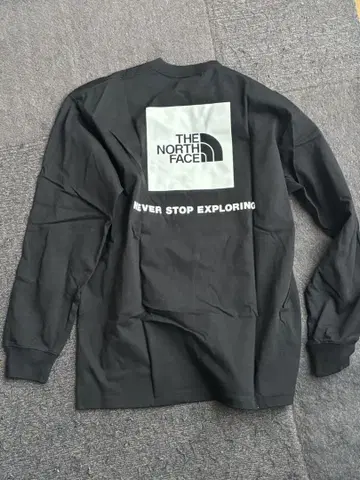 NORTH FACE 롱티 블랙 XL 사이즈