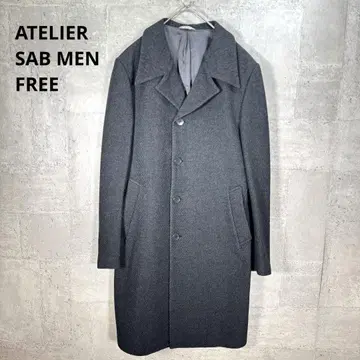 ATELIER SAB MEN 체스터 코트 롱 코트 FREE