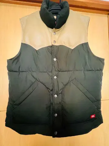 Dickies 디키즈 다운 베스트 그린/베이지 M 새상품급