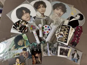 키스마이 굿즈 세트 뉴스레터 부채 사진 응원봉 CD 등