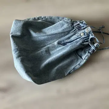 데님 리메이크 백