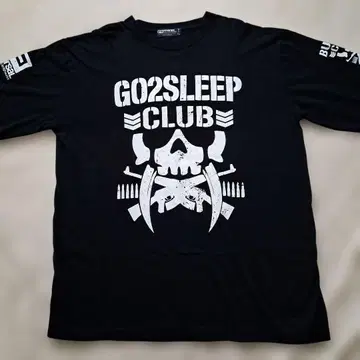 reversal GO2SLEEP CLUB 블랙 T셔츠 XXL
