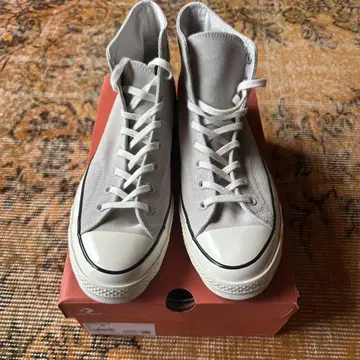 CONVERSE CT70 하이컷 스니커즈 그레이 스웨이드 29.5cm