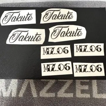MAZZEL 마젤 타쿠토 타투 씰
