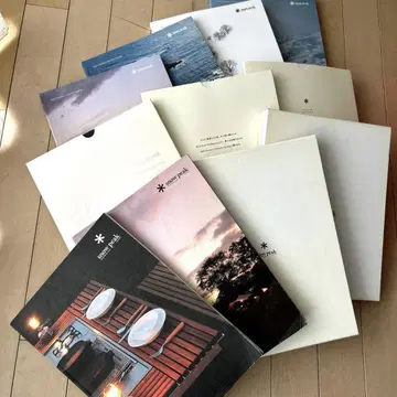 스노우피크 snow peak 카탈로그 11권 세트