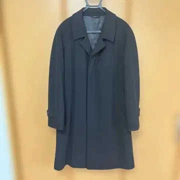Kinloch Anderson 캐시미어 혼방 스텐카라 코트 블랙