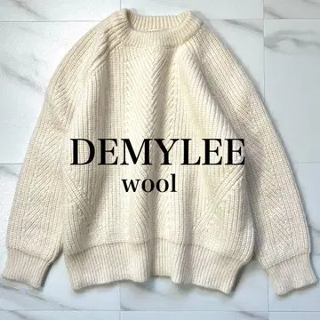 하자품 고급 포근한 니트 DEMYLEE CHELSEA SWEATER