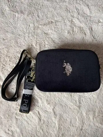 US POLO ASSN. 폴로아 코듀로이 숄더백