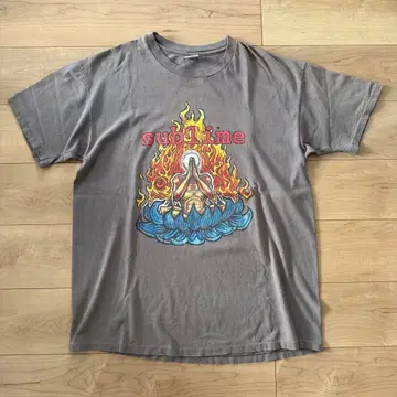 vintage 구제 의류 sublime 90s T셔츠