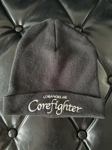 Corefighter 블랙 니트 모자