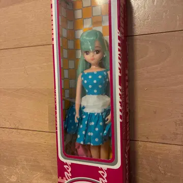 [ 미개봉 새상품 ] 리카짱 인형 도트 드레스 일본제