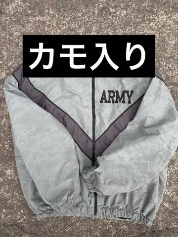 레어 카모 무늬 미군 U.S.ARMY IPFU 피트니스 자켓 실물