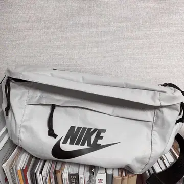 NIKE 바디백 그레이