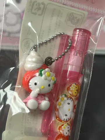 초레어 키티 hello kitty 볼펜 딸기 2009년