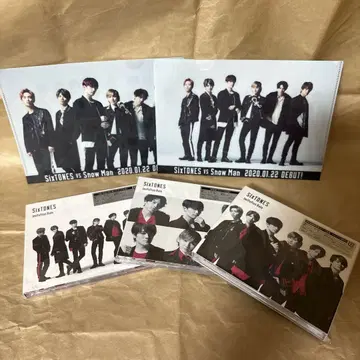 SixTONES imitation Rain CD 혜택 클리어 파일