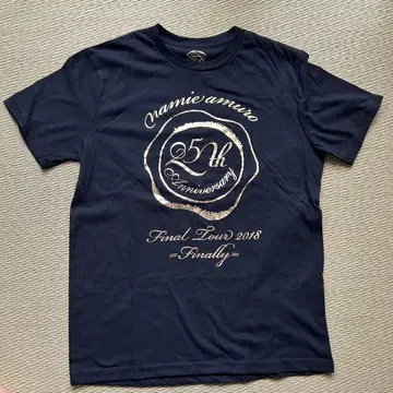 아무로 나미에 25주년 Finally 티셔츠