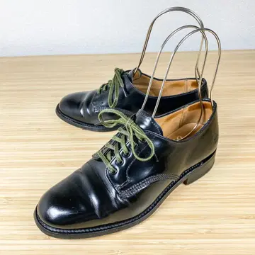 [ 새상품급 ] SANDERS 썬더스 밀리터리 더비 블랙 가죽