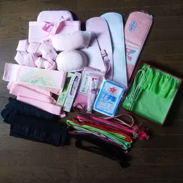일본 정통 의상 소품 여러 가지 묶음 판매 38점