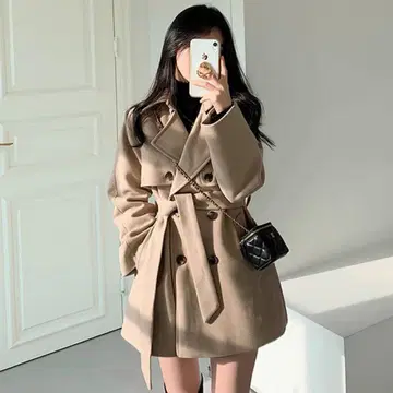 가을/겨울 외출에! 넉넉한 심플 코트 모임 데이트용