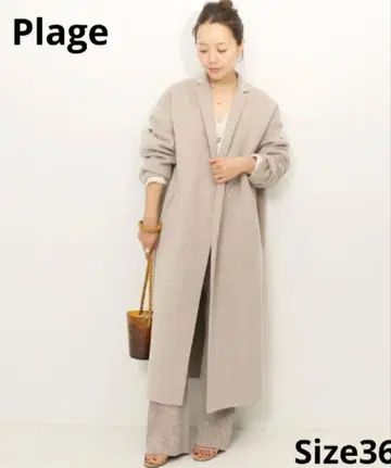 Plage 플라주 해밀턴 테일러드 코트 사이즈 36