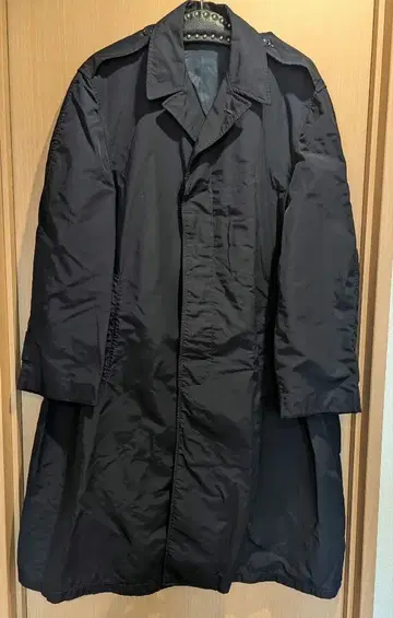 레어 60s 미군 레인코트 블랙 택