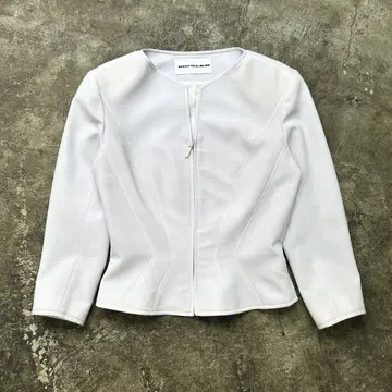 MUGLER 뮤글레 코르셋 라인 자켓 라벤더 Y2K