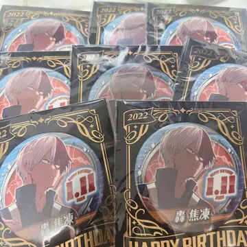 토도로키 쇼토 벌스데이 캔뱃지 2022년